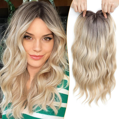 ⚡⚡ Final Hours –⚡2026 New Lightweight & Breathable Wavy Hair Topper