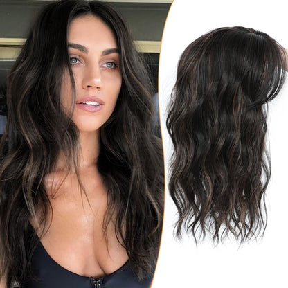 ⚡⚡ Final Hours –⚡2026 New Lightweight & Breathable Wavy Hair Topper