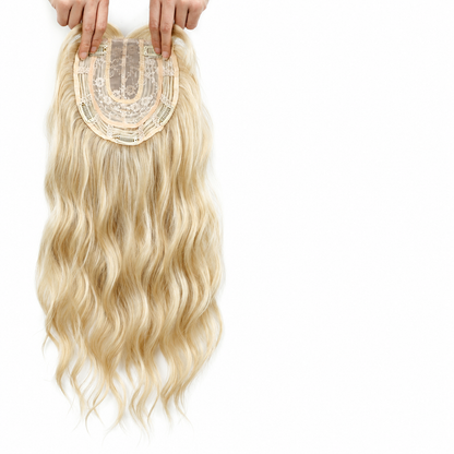 ⚡⚡ Final Hours –⚡2026 New Lightweight & Breathable Wavy Hair Topper