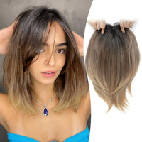 🔥Rich Brown with Dark Root