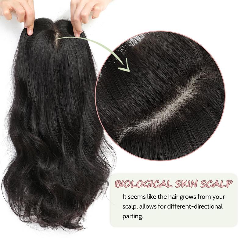 ⚡⚡ Final Hours –⚡2026 New Lightweight & Breathable Wavy Hair Topper